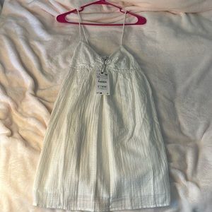 White Zara mini dress